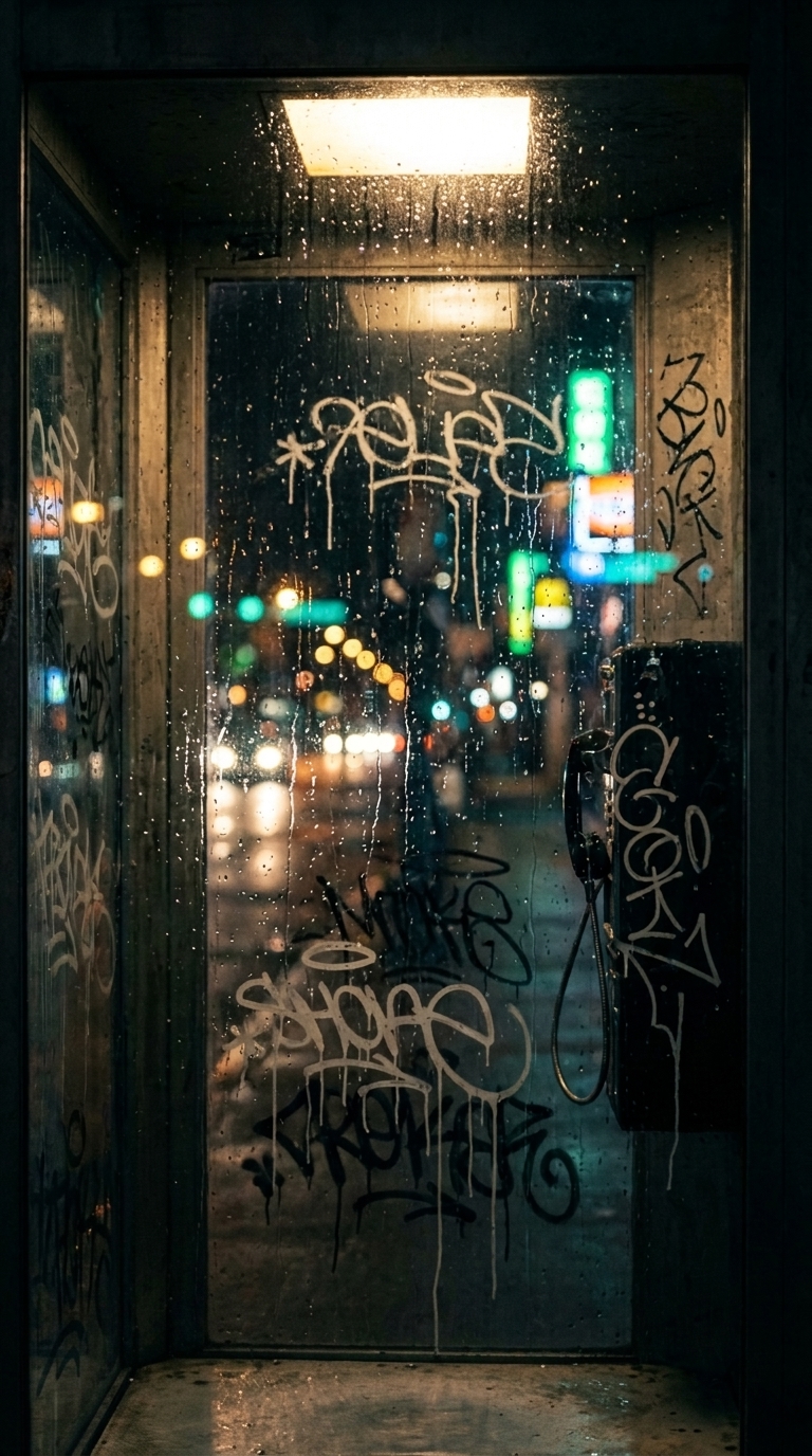 Urban Rain Reflection