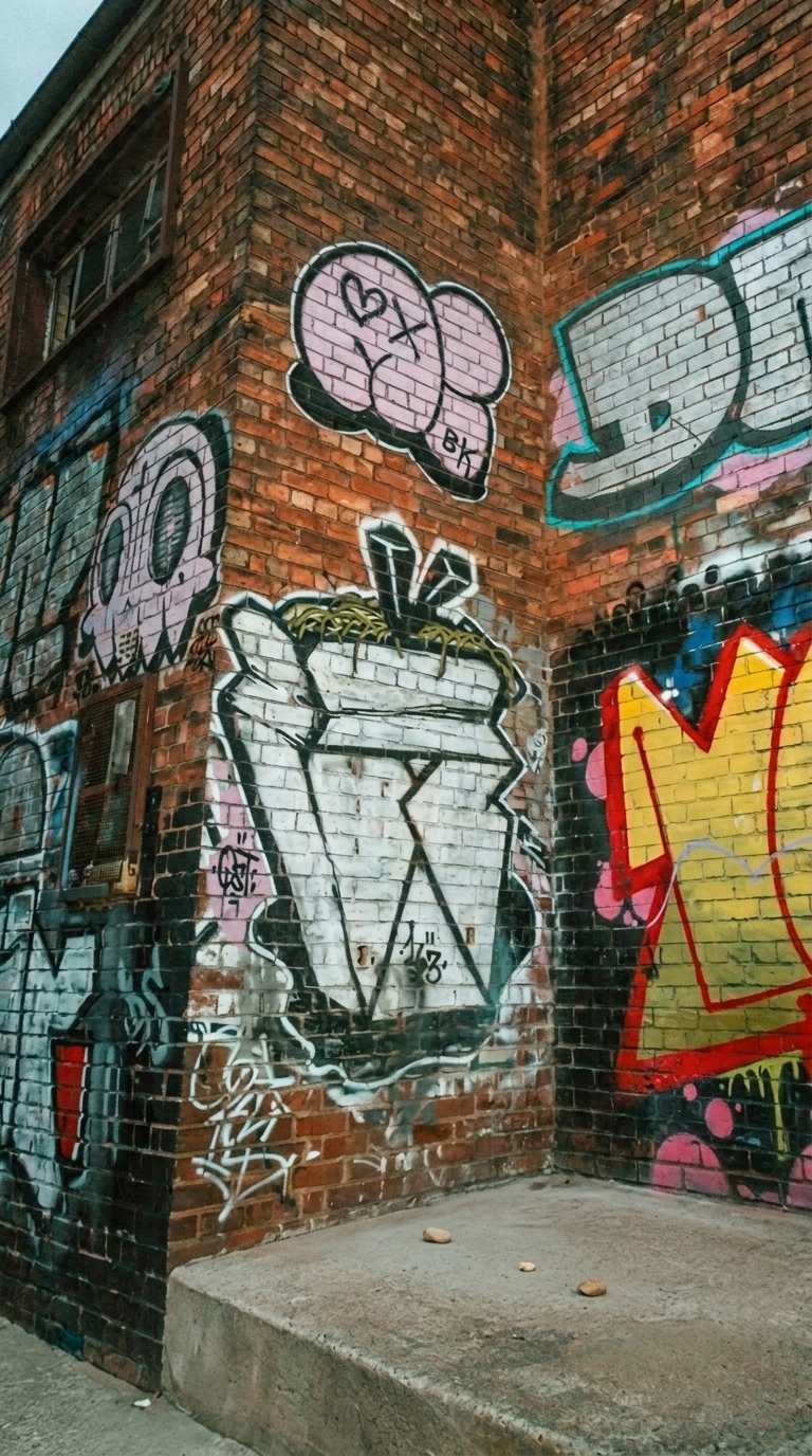 Urban Graffiti Corner