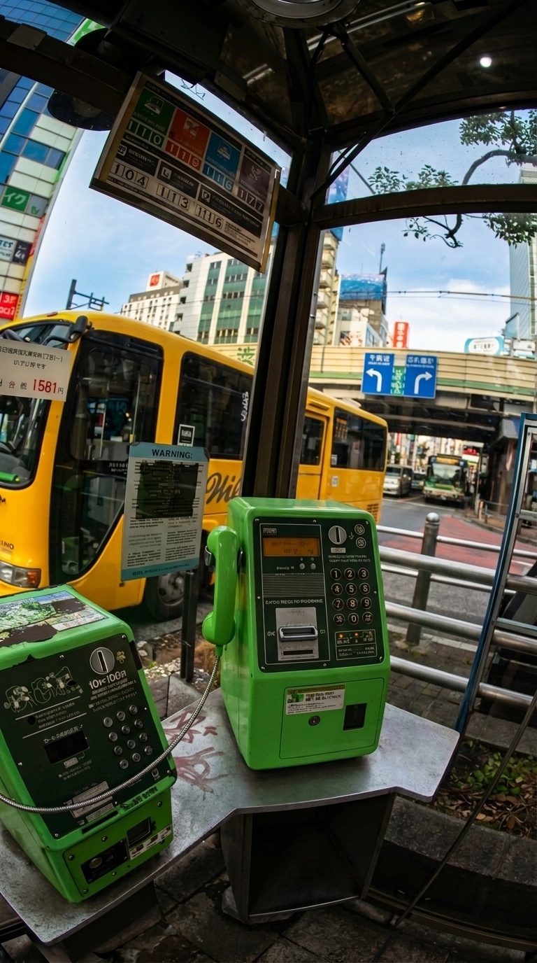 Tokyo Payphone Chic