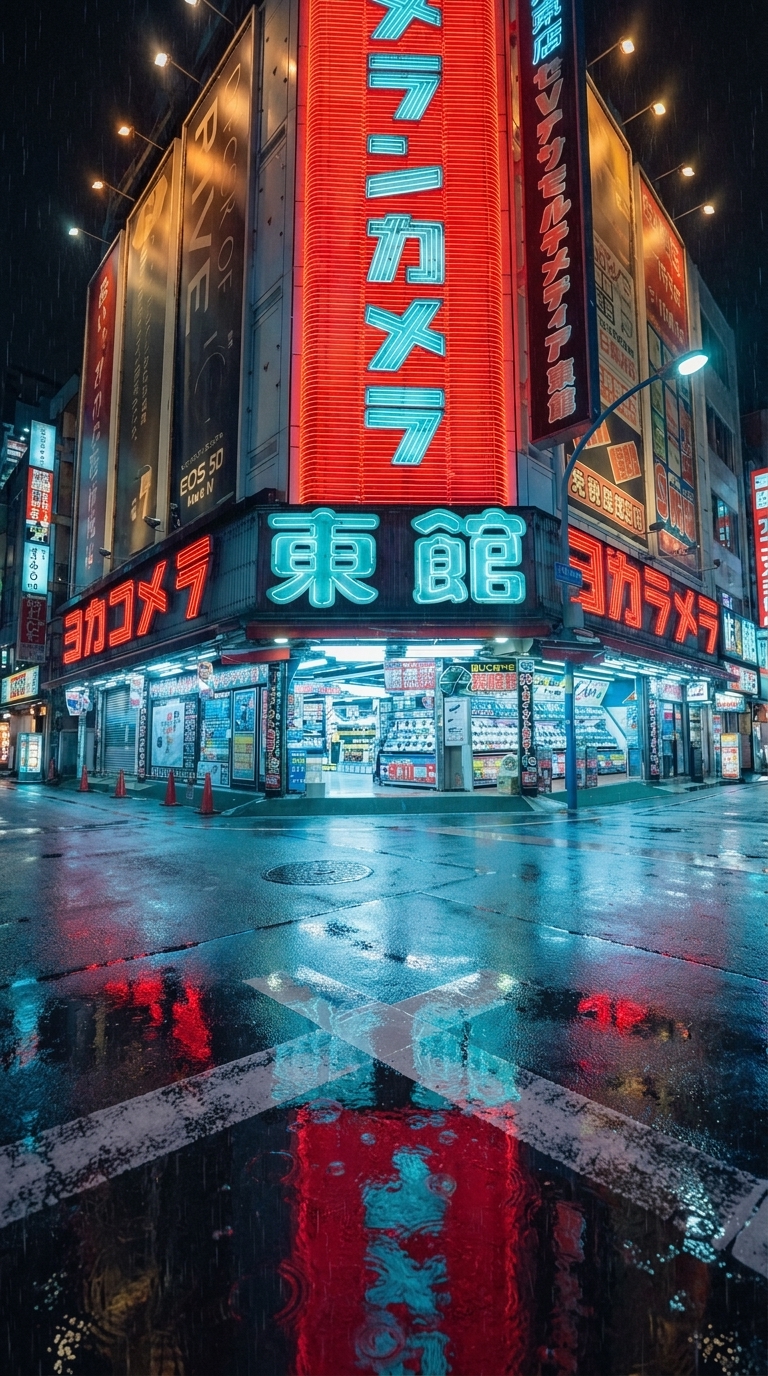 Neon Tokyo Rain